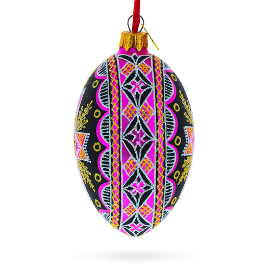 a colorful ornament from a string
