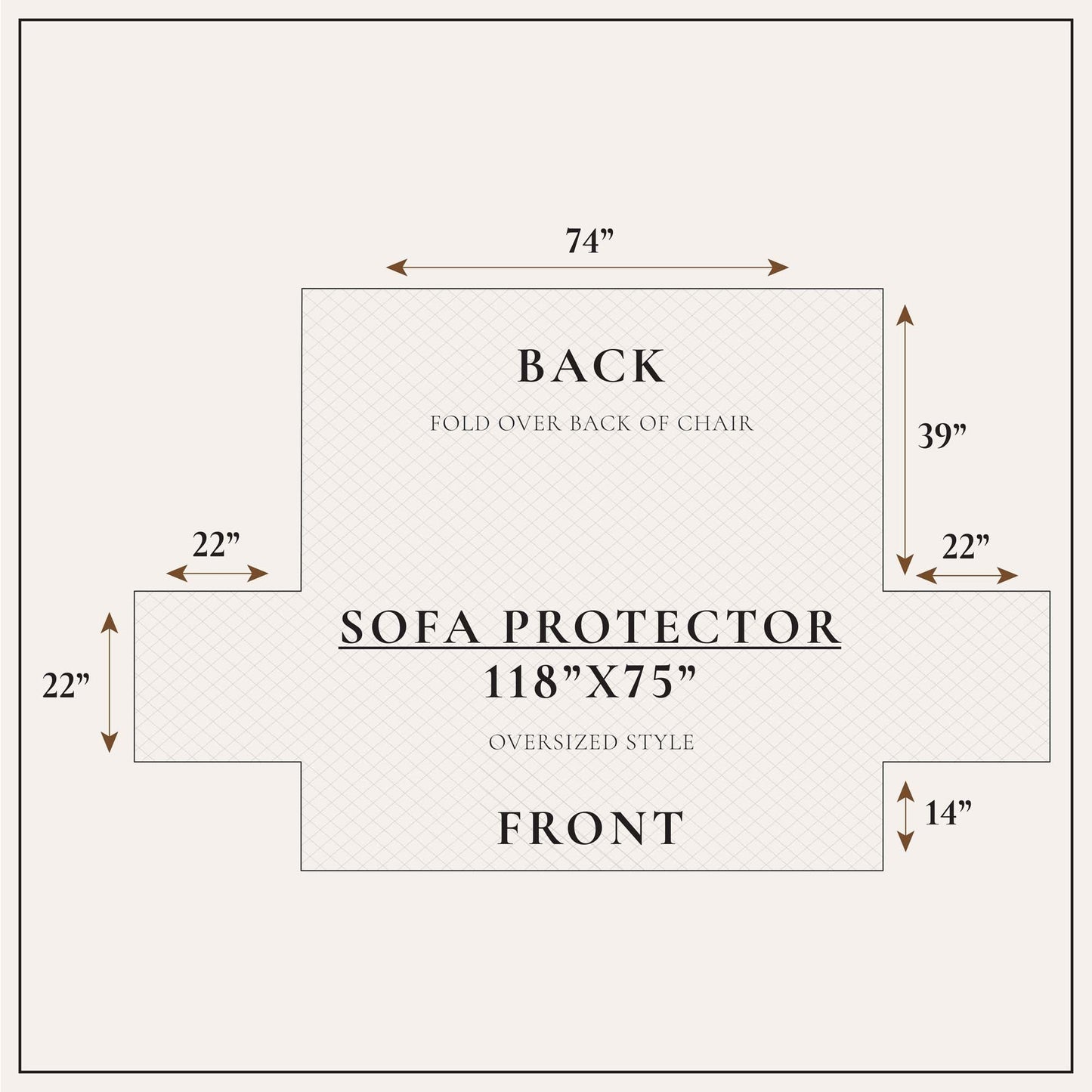 Medallion Solid Furniture Protector - Elenor Collection