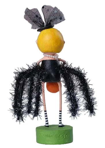 Black Widow Halloween Figurine by Lori Mitchell — NEW FOR 2026