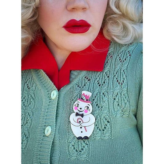Love at Frost Sight PINK Brooch by Johanna Parker x Lipstick & Chrome
