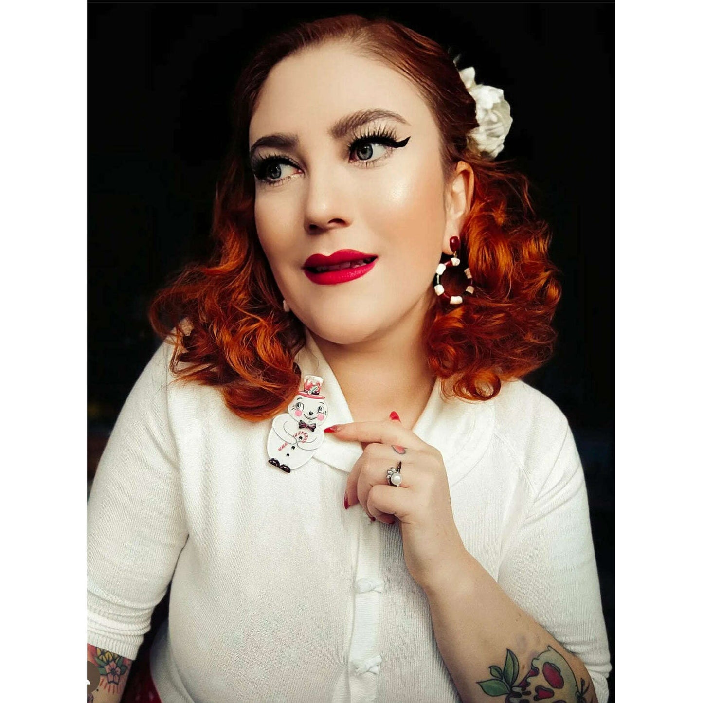 Love at Frost Sight PINK Brooch by Johanna Parker x Lipstick & Chrome