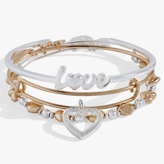 Love Bracelets Set of 3