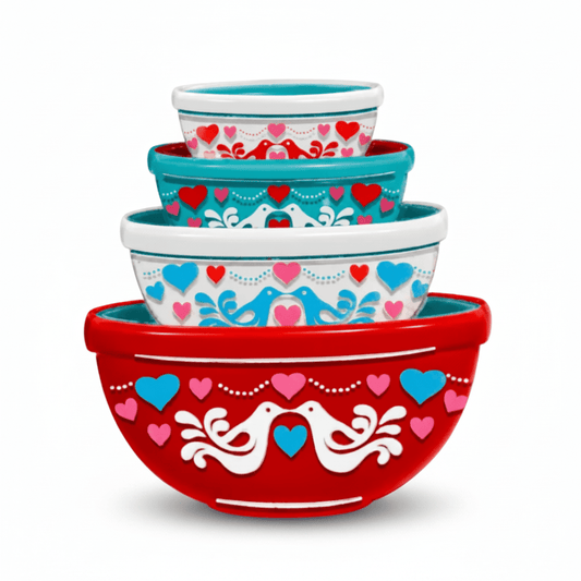 Lovebirds Nesting Bowls Brooch by Lipstick & Chrome