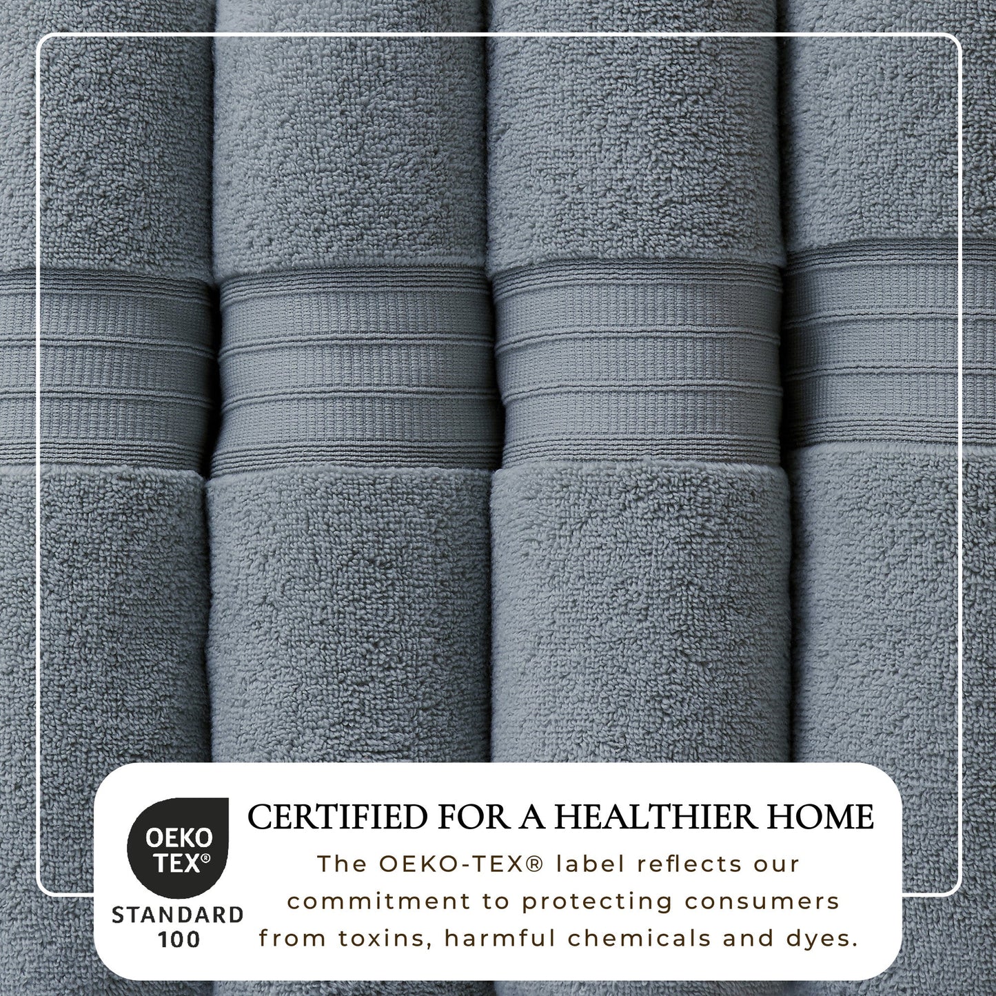 100% Cotton Premium Bath Towel Set - Chiara Collection