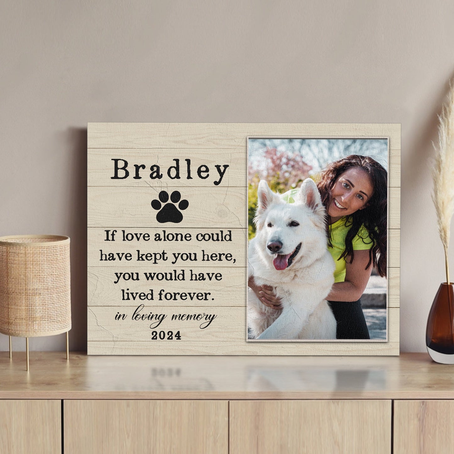 Pet Memorial Sign XII