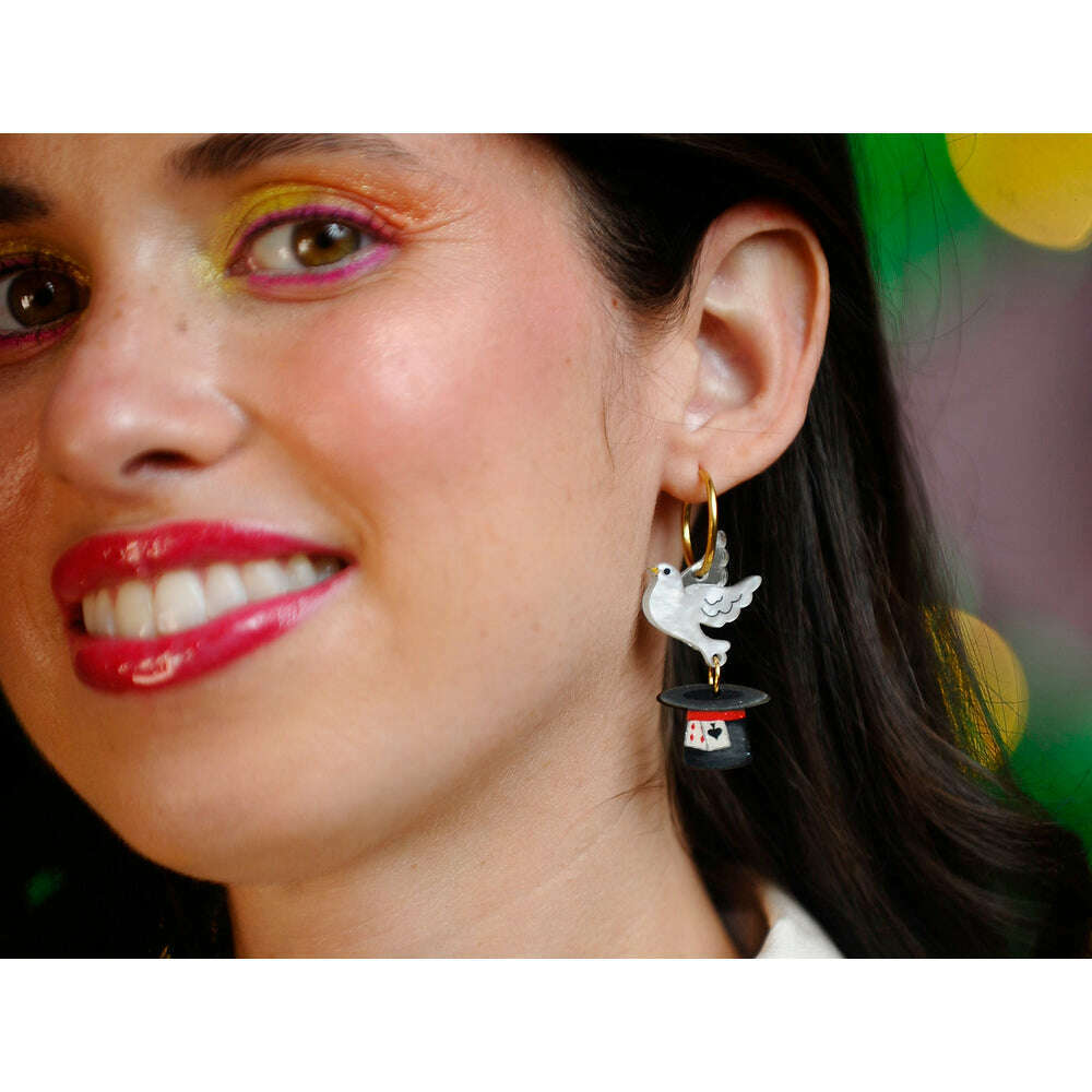 Magic Trick Earrings by Laliblue