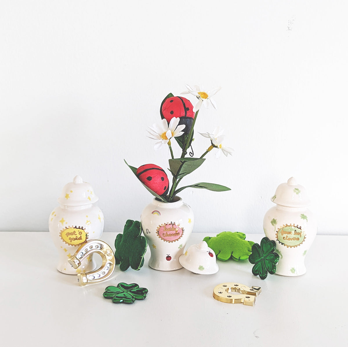 Mini Ginger Jars- St. Patrick's Day Edition