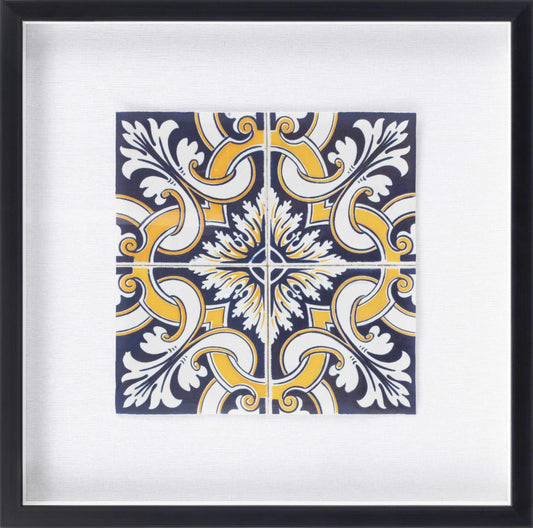 Mazgirt Majestic Black Frame Wall Art Piece - Clearance