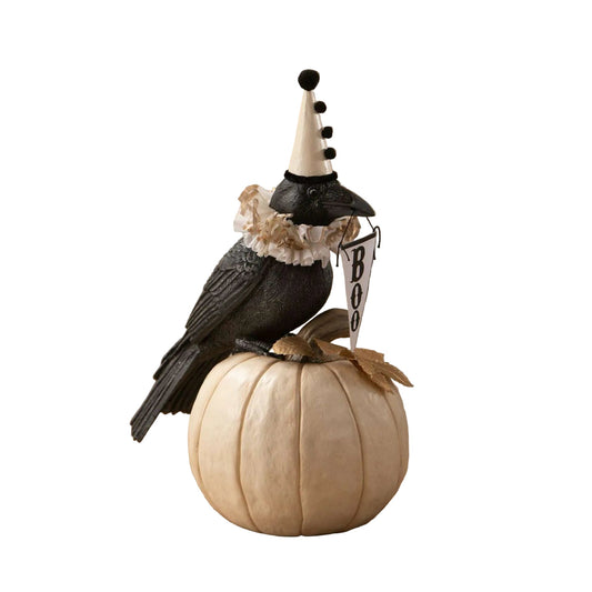 Midnight Messenger Crow Halloween Decor by Bethany Lowe Designs