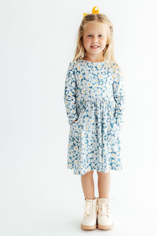 Oopsie Daisy L/S Pocket Twirl Dress