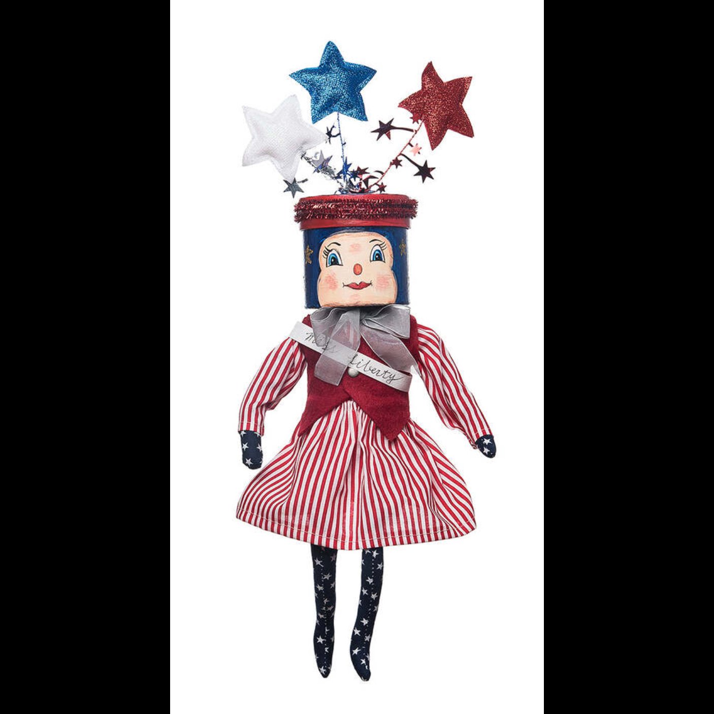 Mister Liberty Gathered Traditions Art Doll by Joe Spencer
