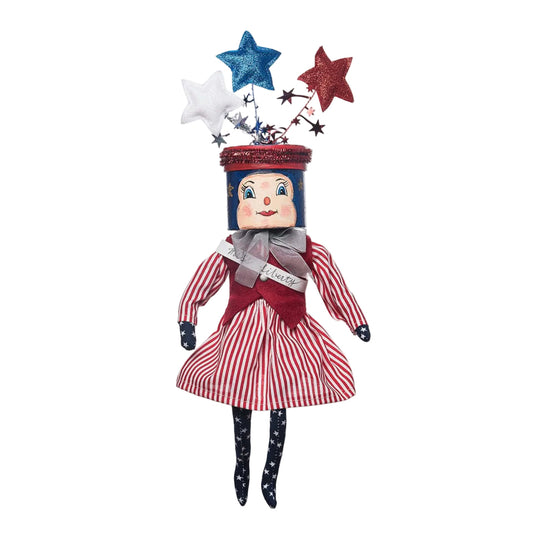 Mister Liberty Gathered Traditions Art Doll by Joe Spencer