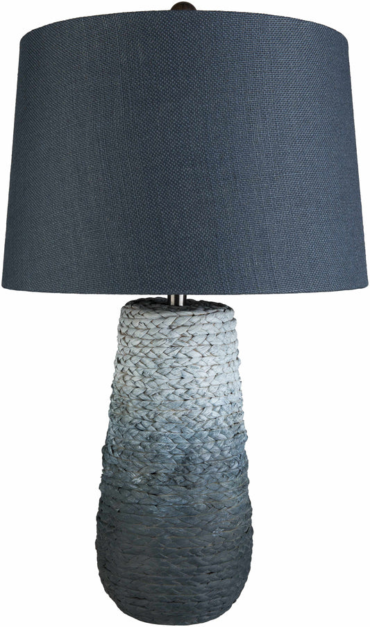 Dingras Pale Blue Jute Table Lamp - Clearance