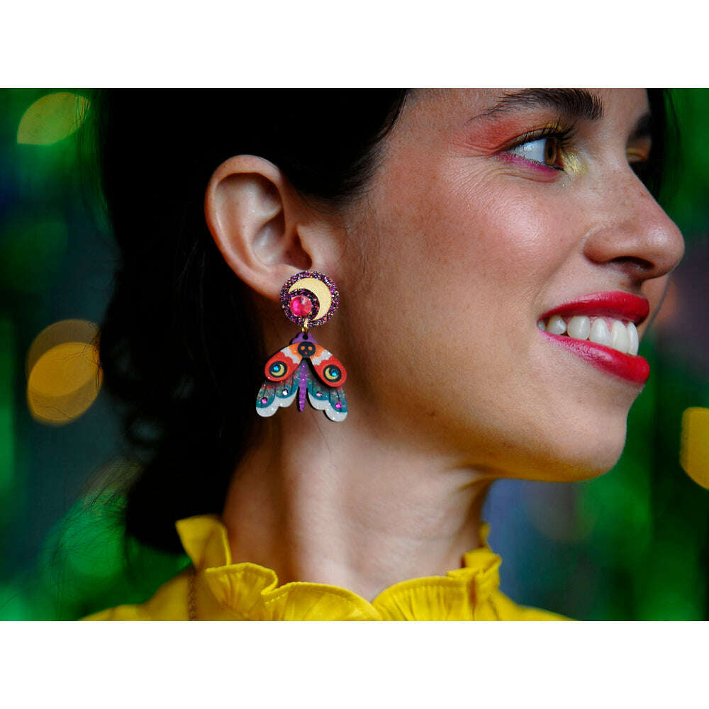 Moth Earrings by Laliblue