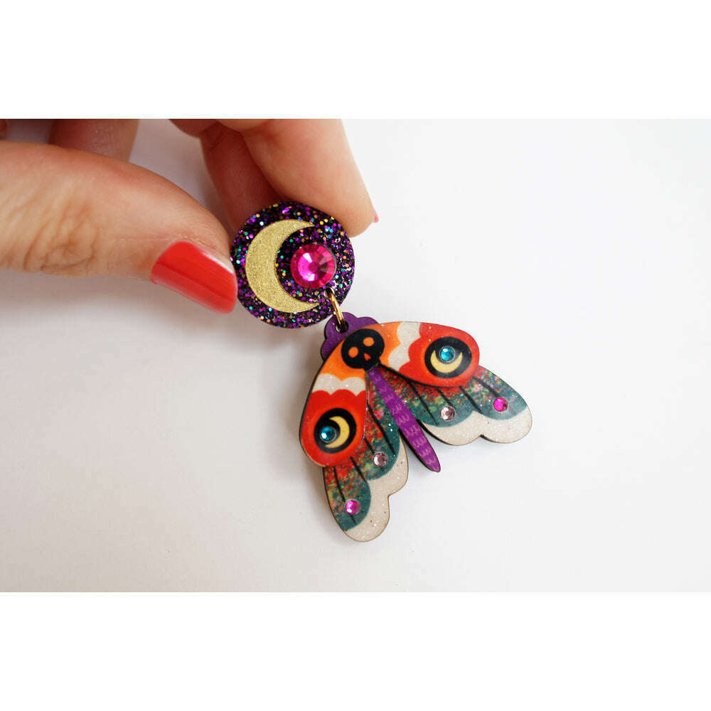 Moth Earrings by Laliblue