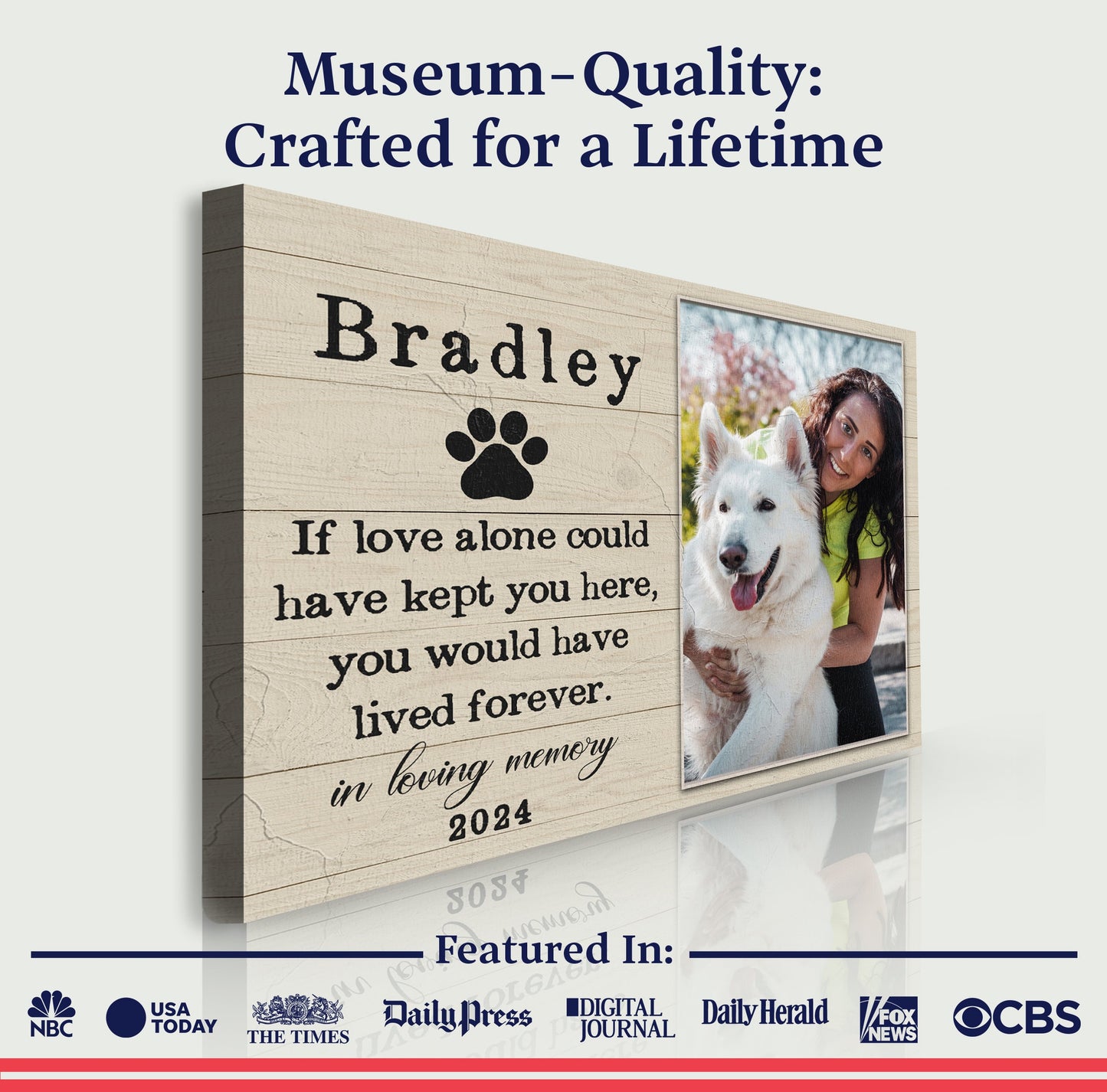 Pet Memorial Sign XII