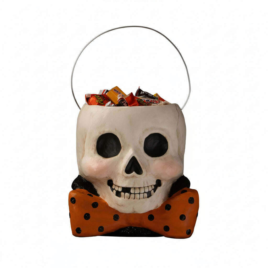 Mr. Albert Skully Bucket by Bethany Lowe Designs