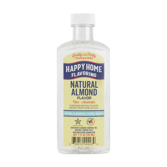 Happy Home "Natural Almond" Flavoring 7 oz.