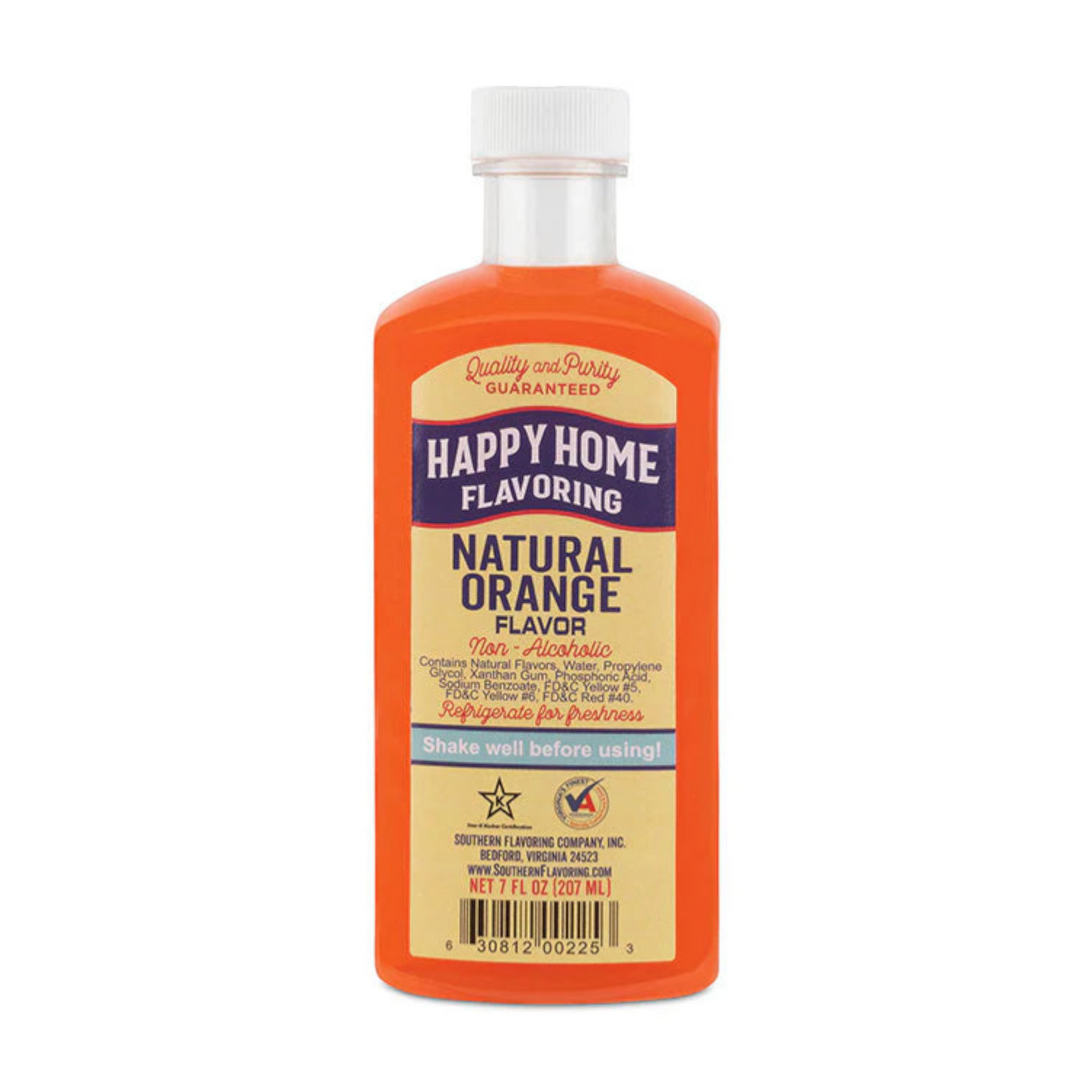 Happy Home "Natural Orange" Flavoring 7 oz.