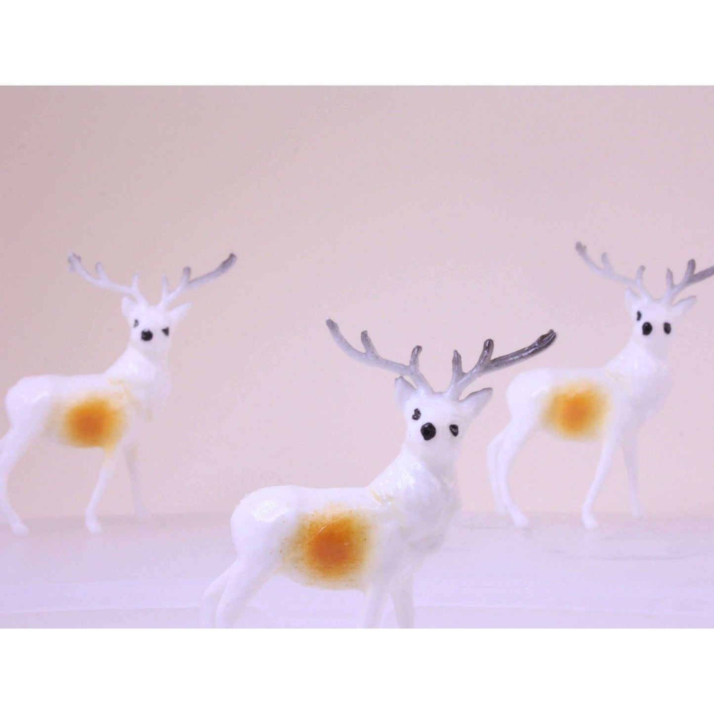 New Old Stock 1.5" Reindeer Decorative Figurine, 1960s