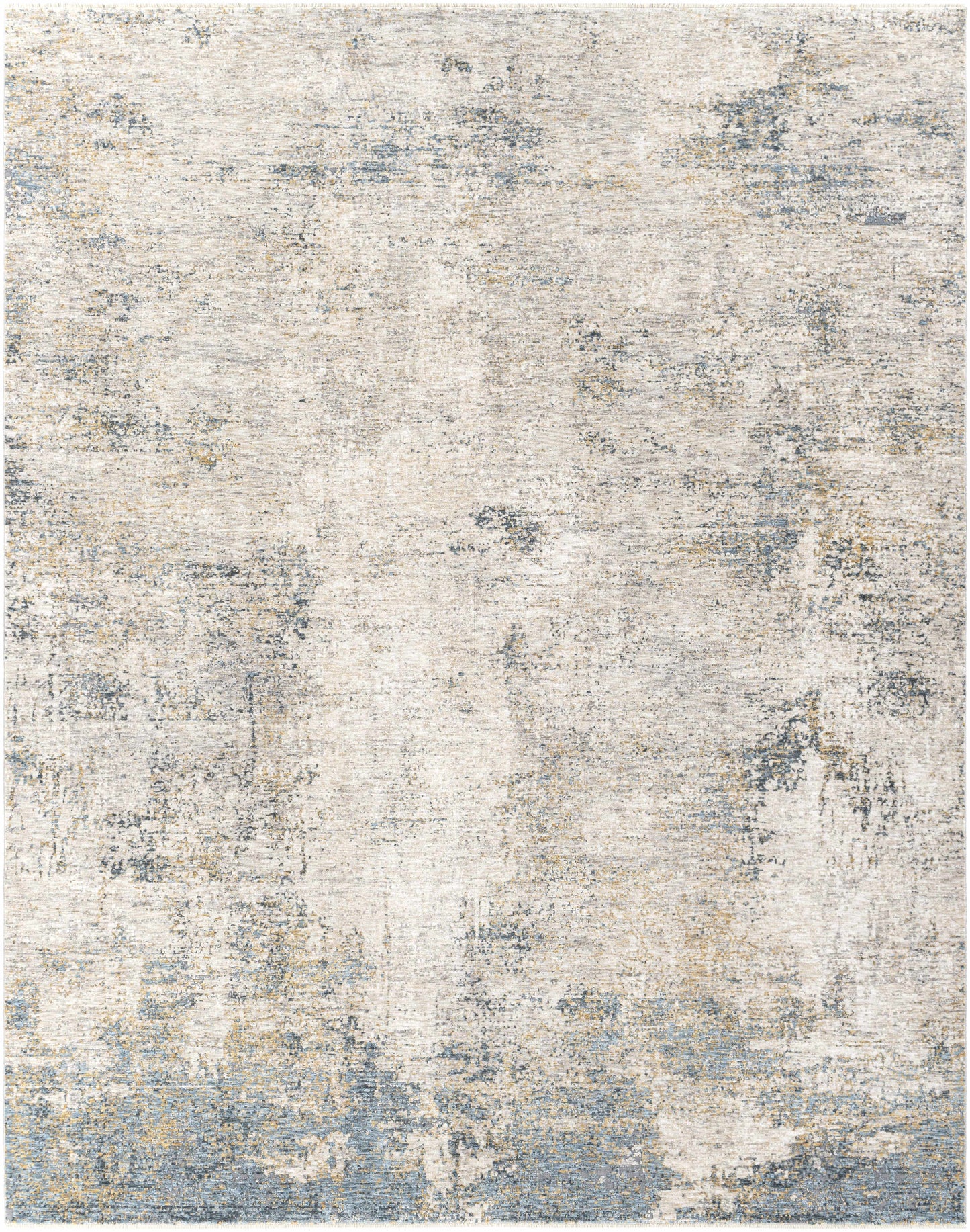 Odell Abstract Luxe Fringe Rug - Clearance
