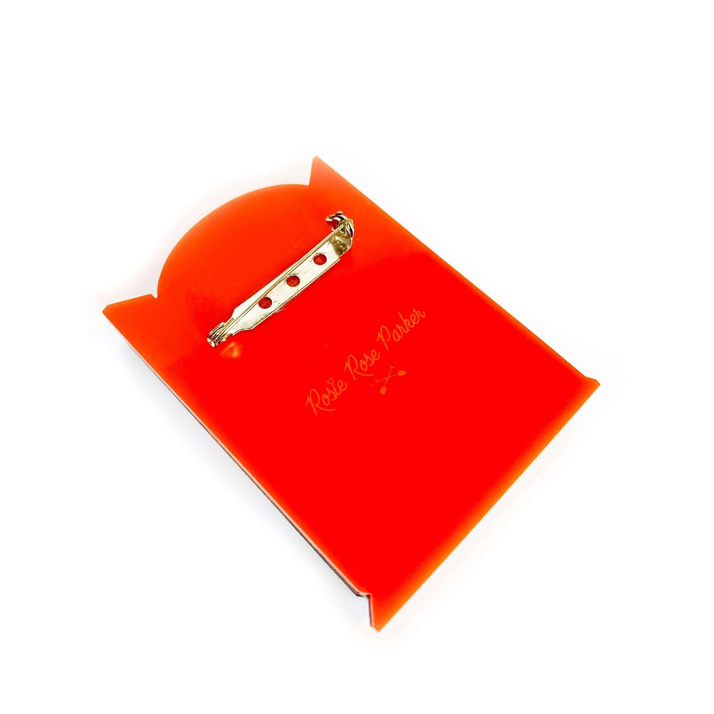 Oh la la Paris Scene Brooch by Rosie Rose Parker