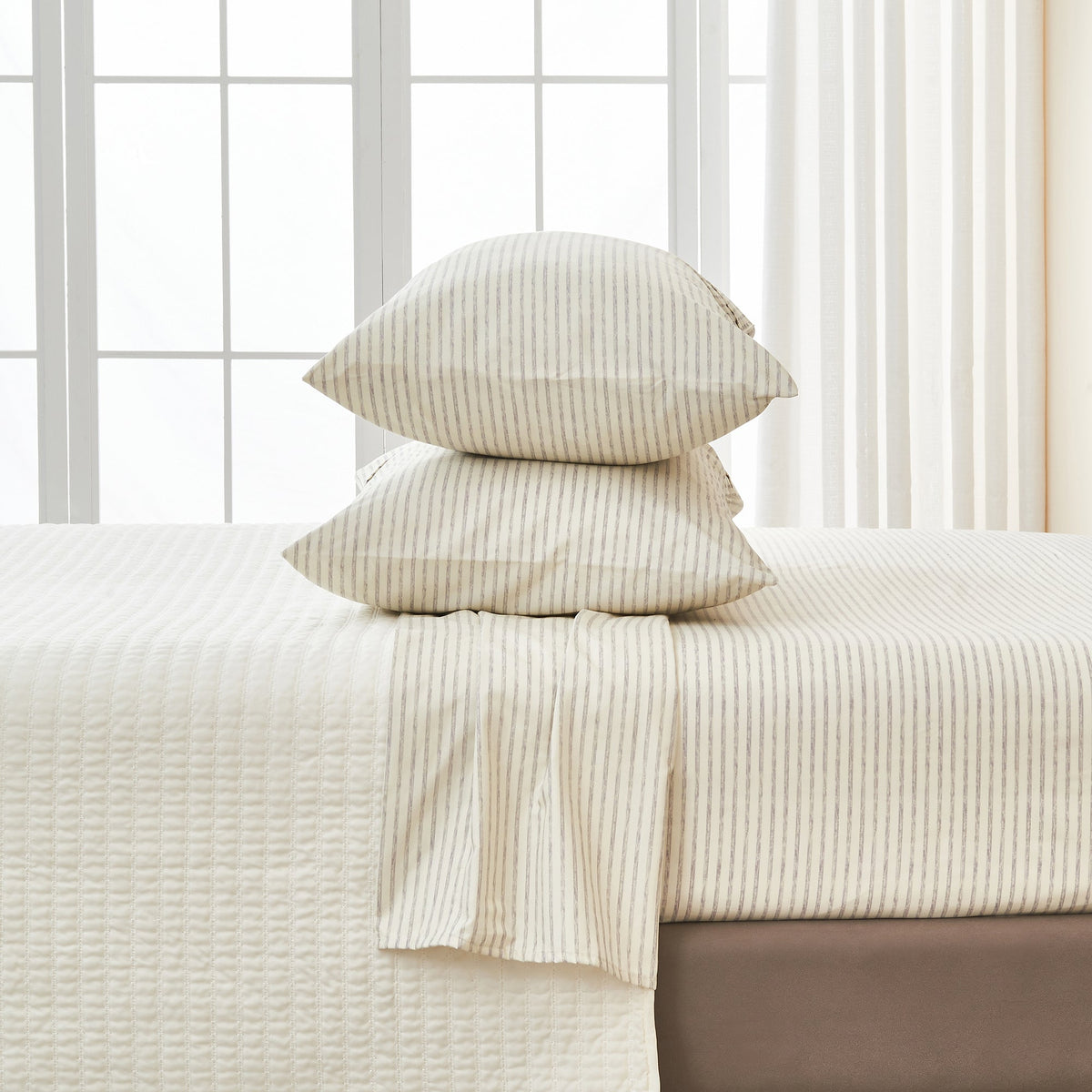 Striped Sheet Set - Evette Collection