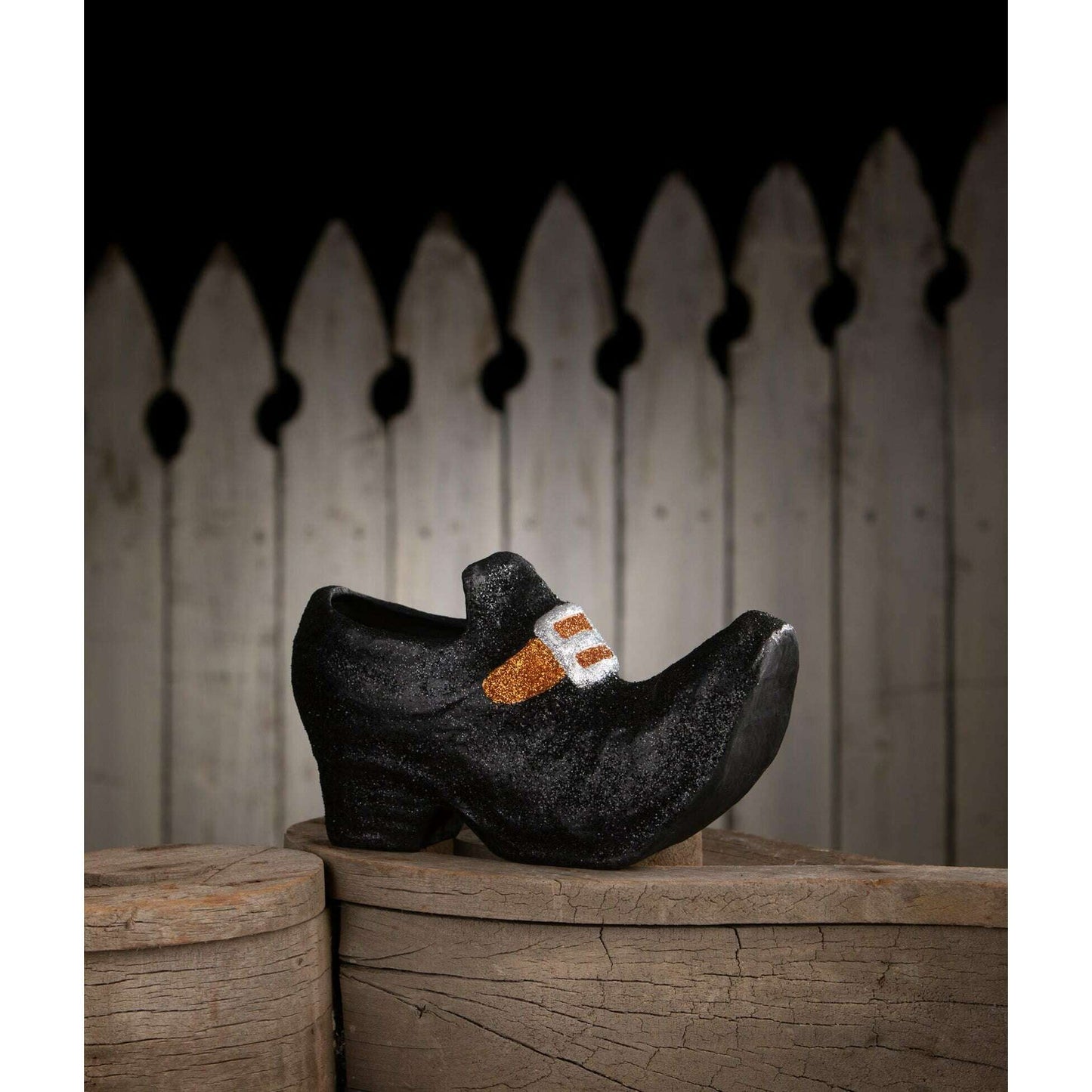 Old Witch's Shoe Paper Mache