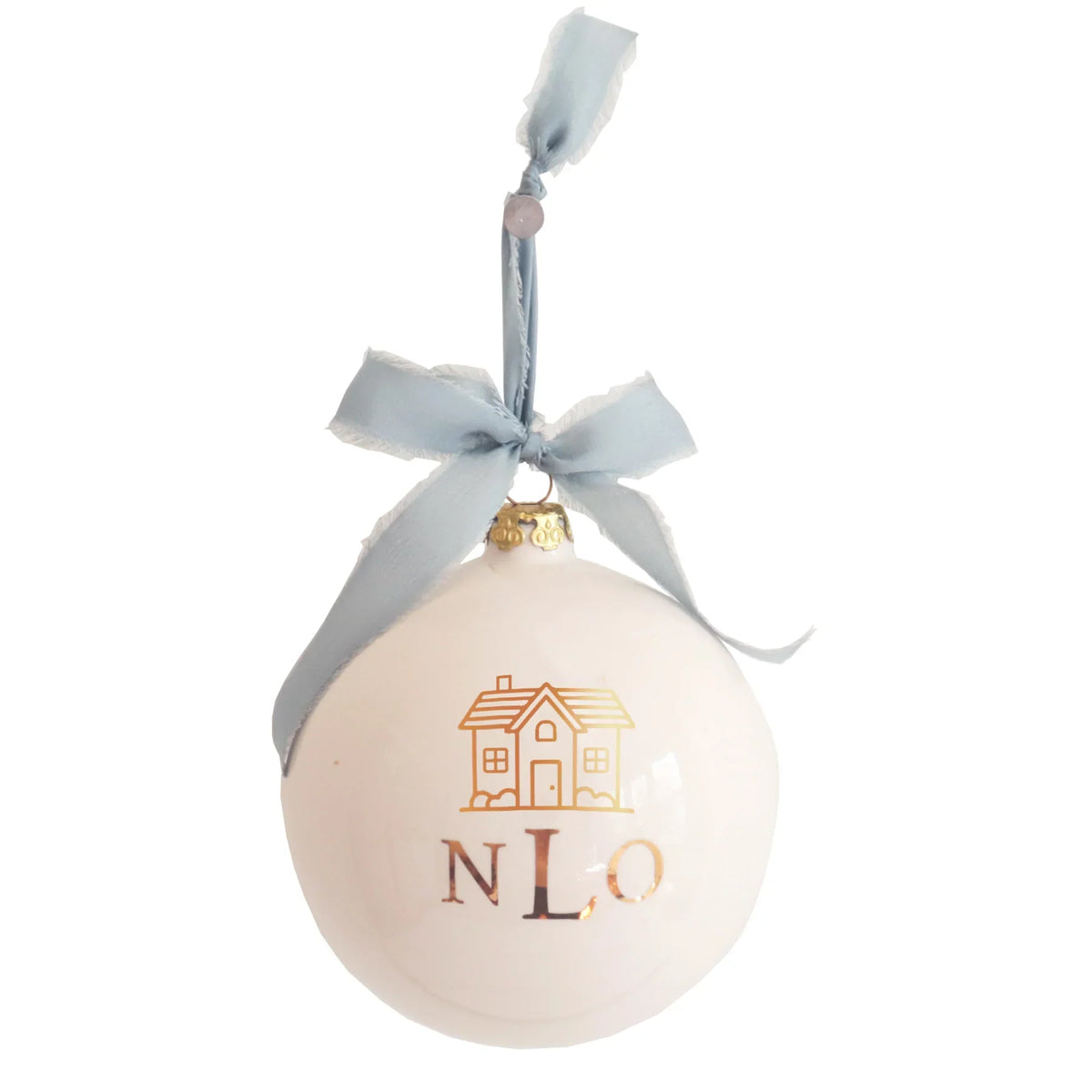 Monogrammed Keepsake Ornament- New Home