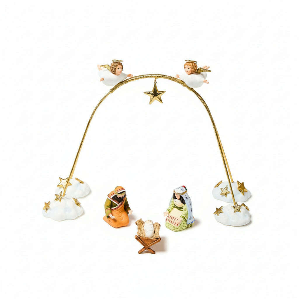 Patience Brewster Nativity Cherub Angels Mini Arch Set, Set of 4 *NEW & RETIRED!!