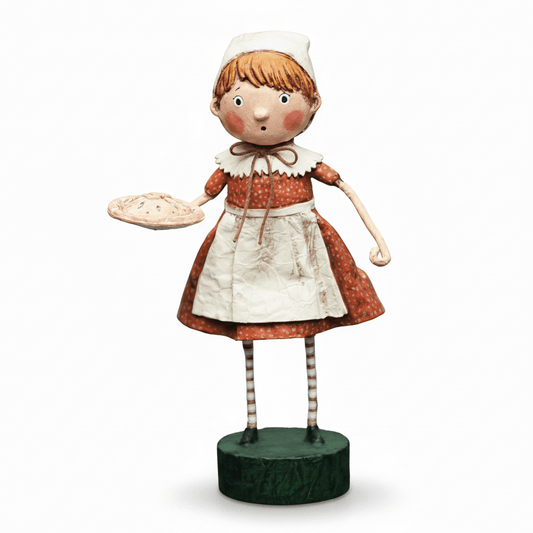 Patience Pilgrim Fall Figurine by Lori Mitchell