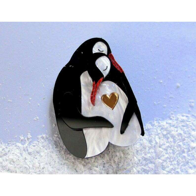 Penguin Couple by Laliblue
