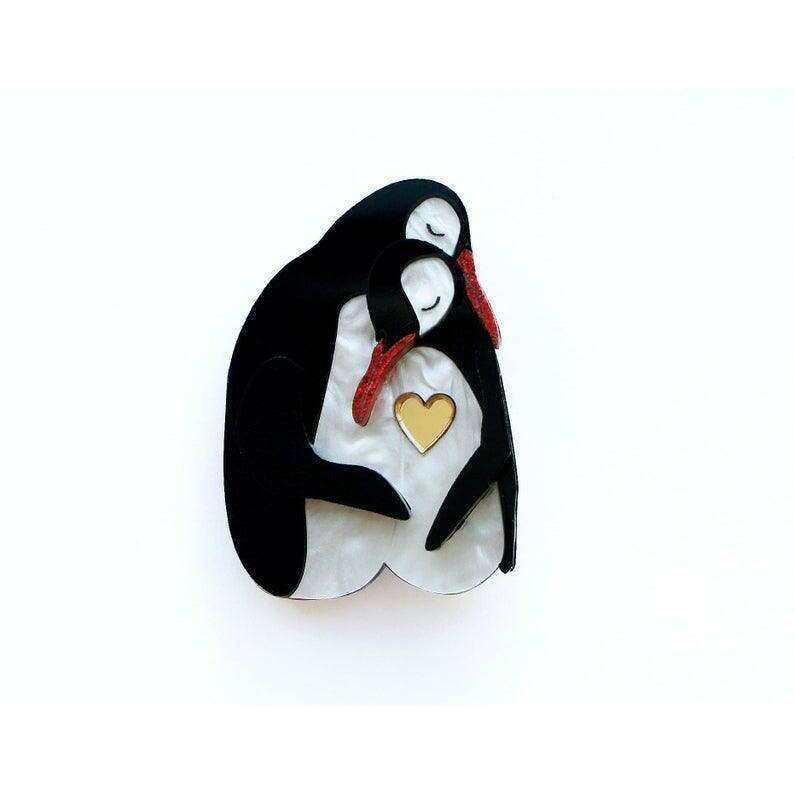 Penguin Couple by Laliblue