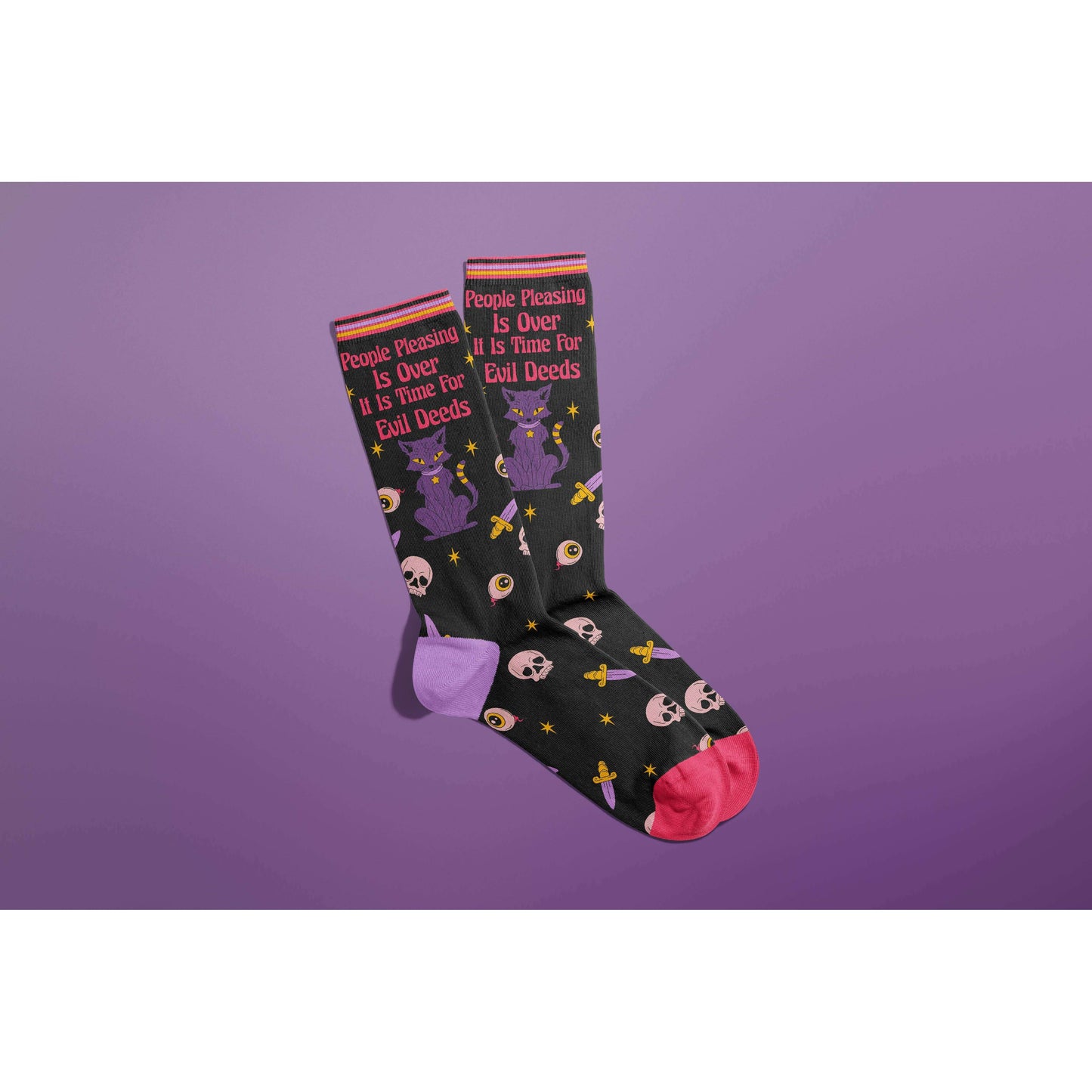 People Pleasing Is Over Socks