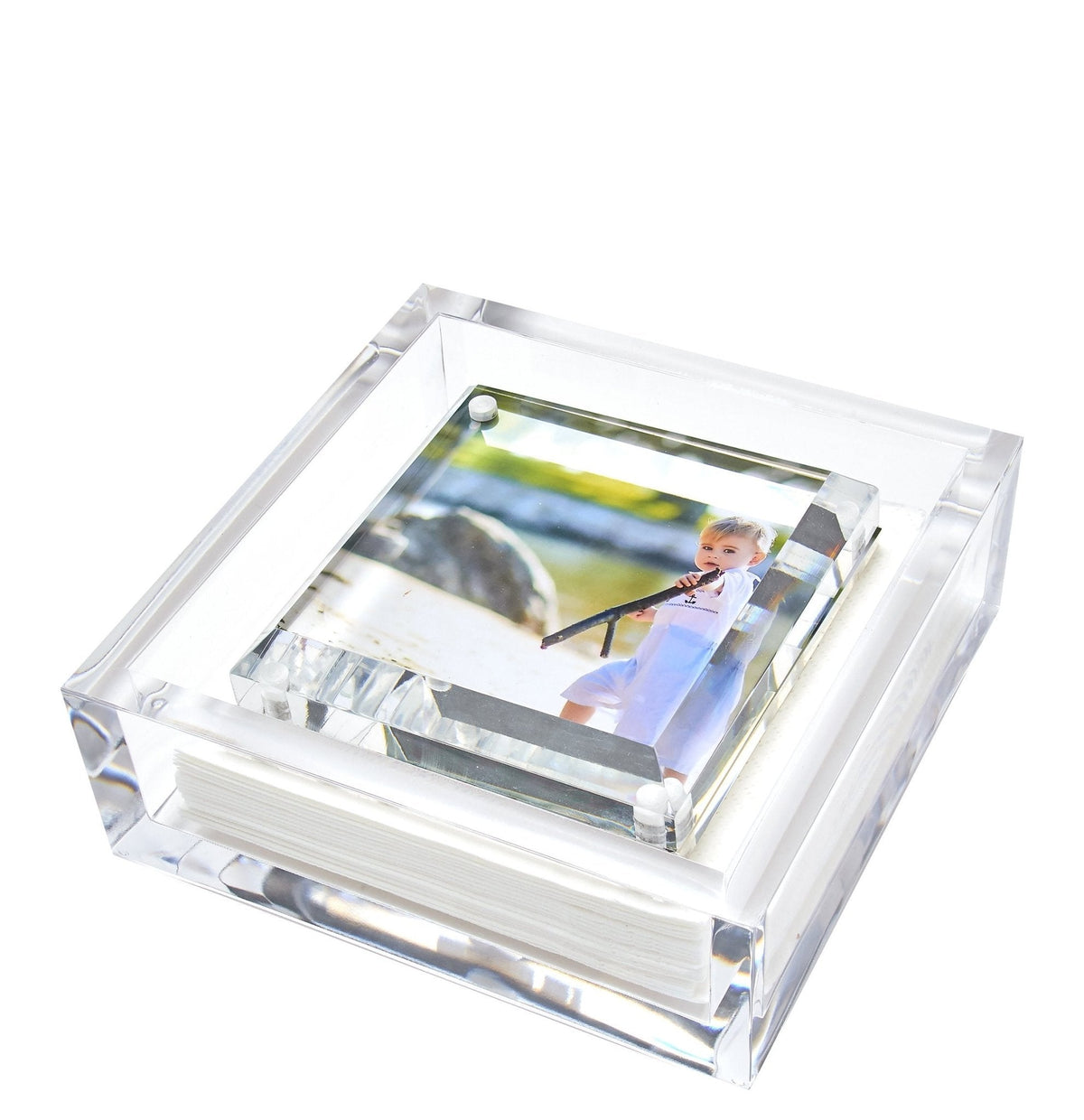 Photo Acrylic Cocktail Napkin Holder