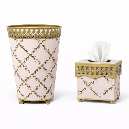 a tissue box and tissue holder