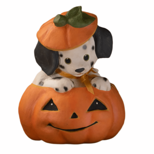 Poppy Puppy in Pumpkin by Bethany Lowe Designs