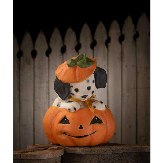 Poppy Puppy in Pumpkin by Bethany Lowe Designs