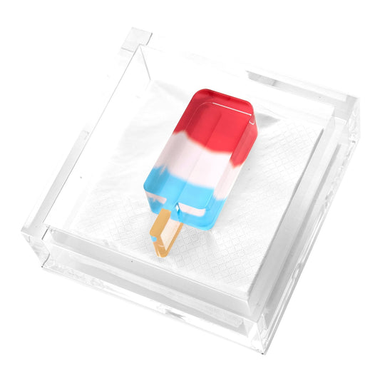 Popsicle Acrylic Cocktail Napkin Holder