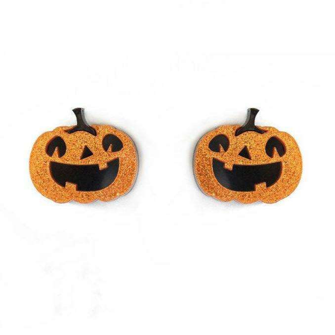 Pumpkin Earrings by Laliblue