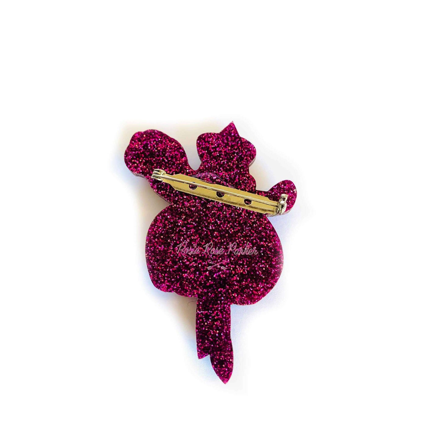Pumpkin Fairy Brooch by Rosie Rose Parker