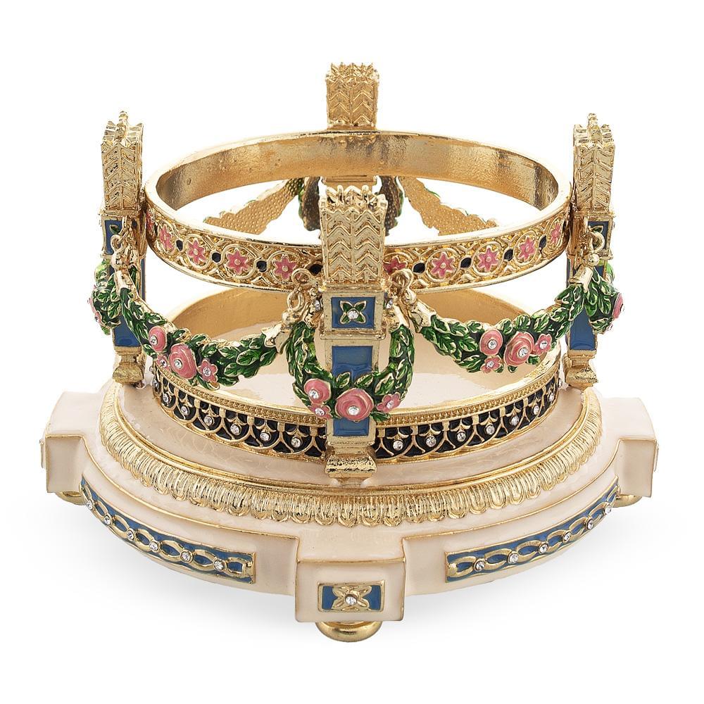 1907 Love Trophies Egg (Cradle with Garlands) Musical Royal Easter Egg