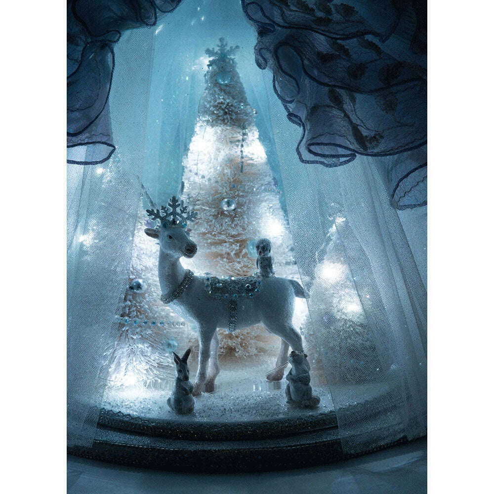 Queen Crystalline Cloche Piece by Katherine's Collection