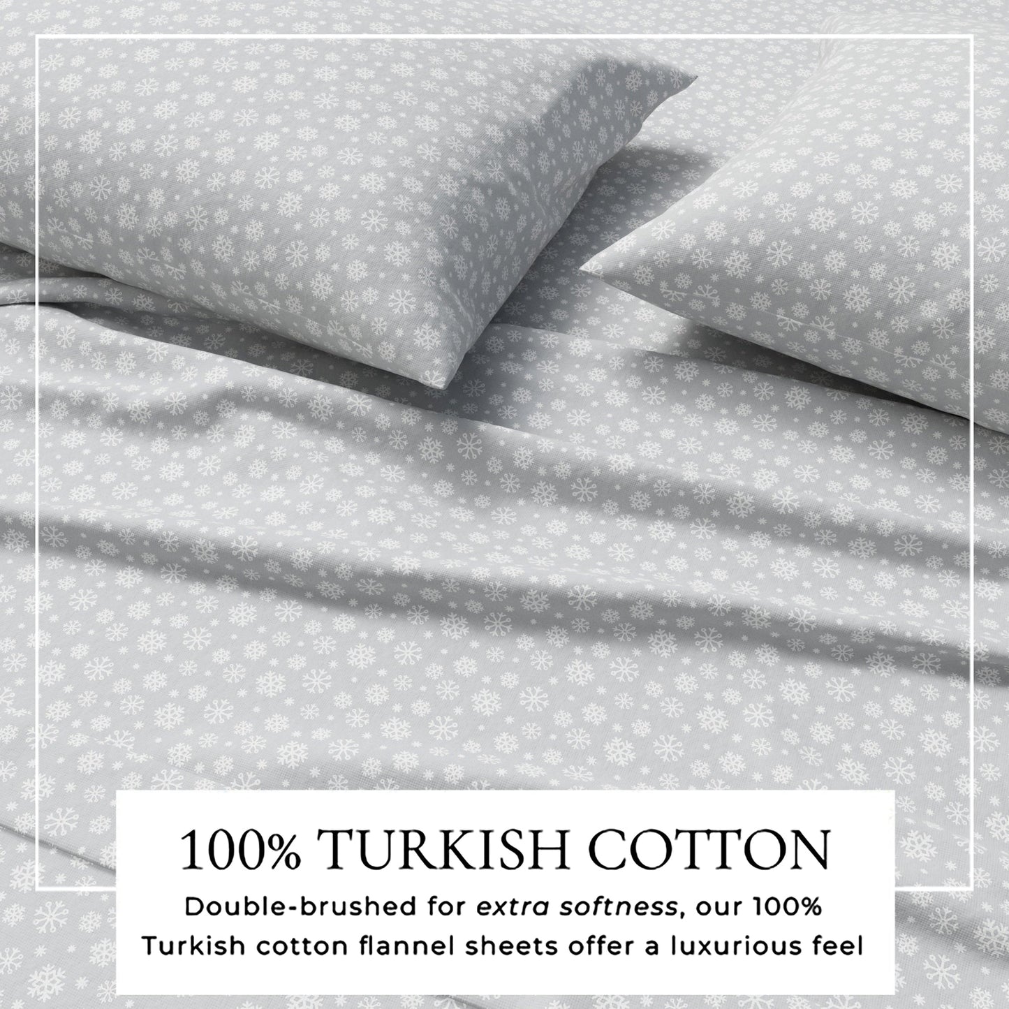 Turkish Cotton Flannel Sheet - Belle Collection