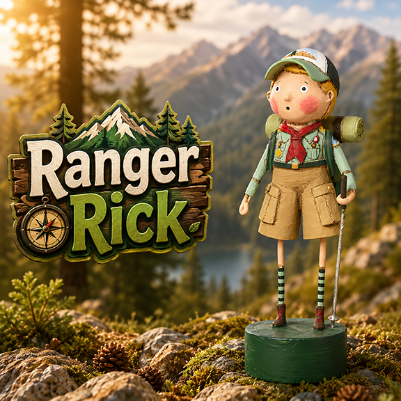 Ranger Rick Lori Mitchell Figurine
