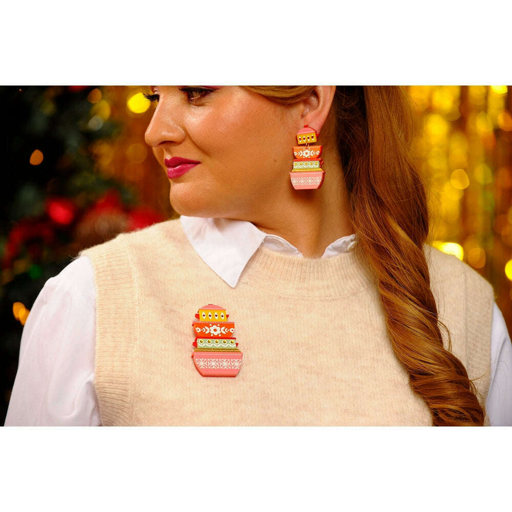 Retro Pyrex Container Brooch by Laliblue