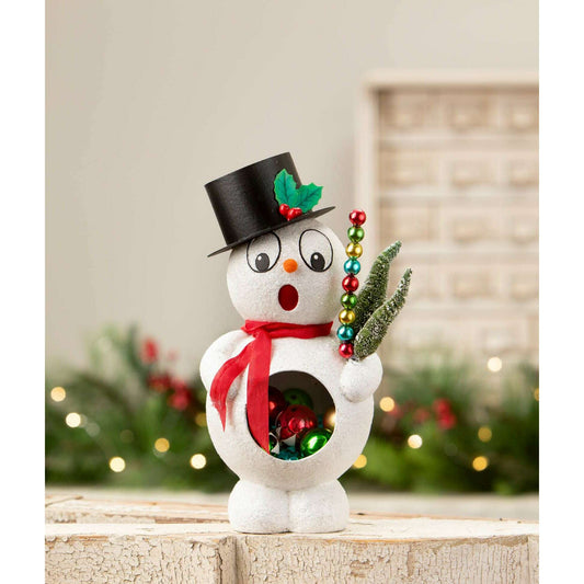 Retro Silly Surprise Snowman | Christmas Decor | Bethany Lowe SHIPS MID NOVEMBER