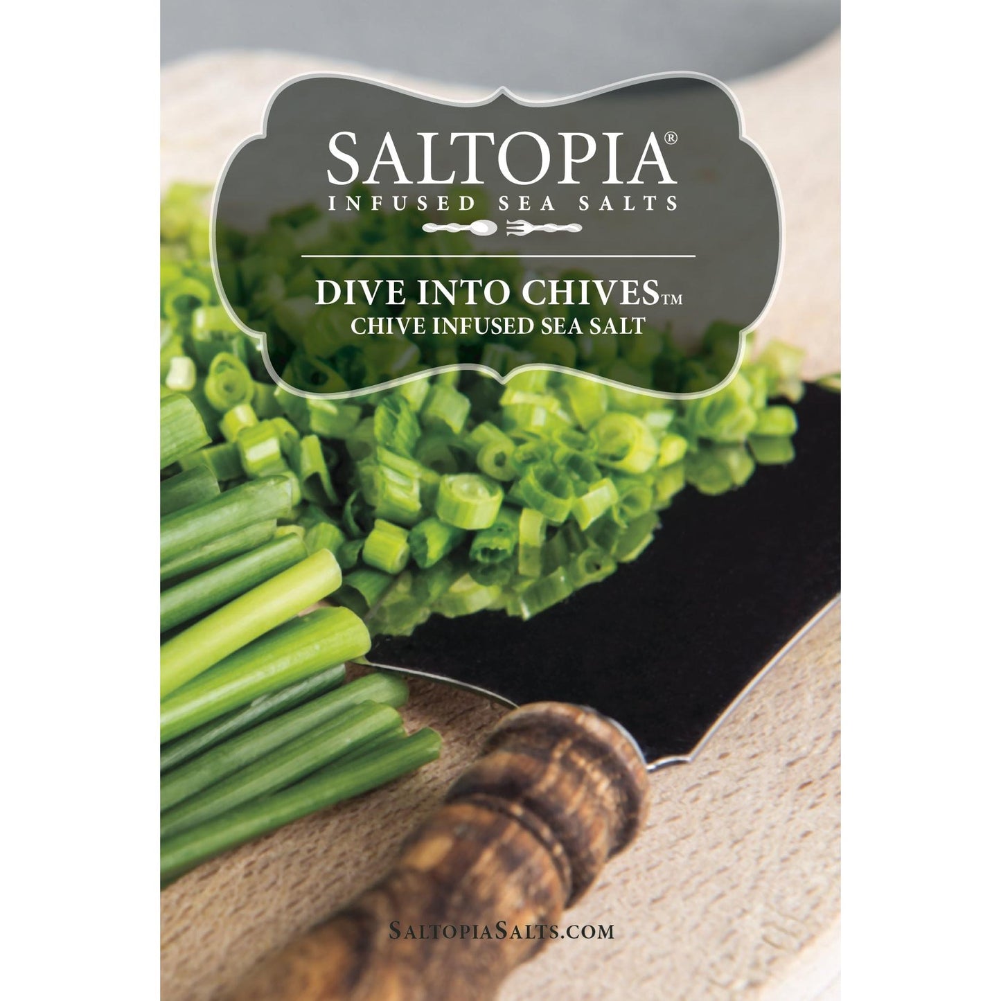 Chive Salt: DIVE INTO CHIVES