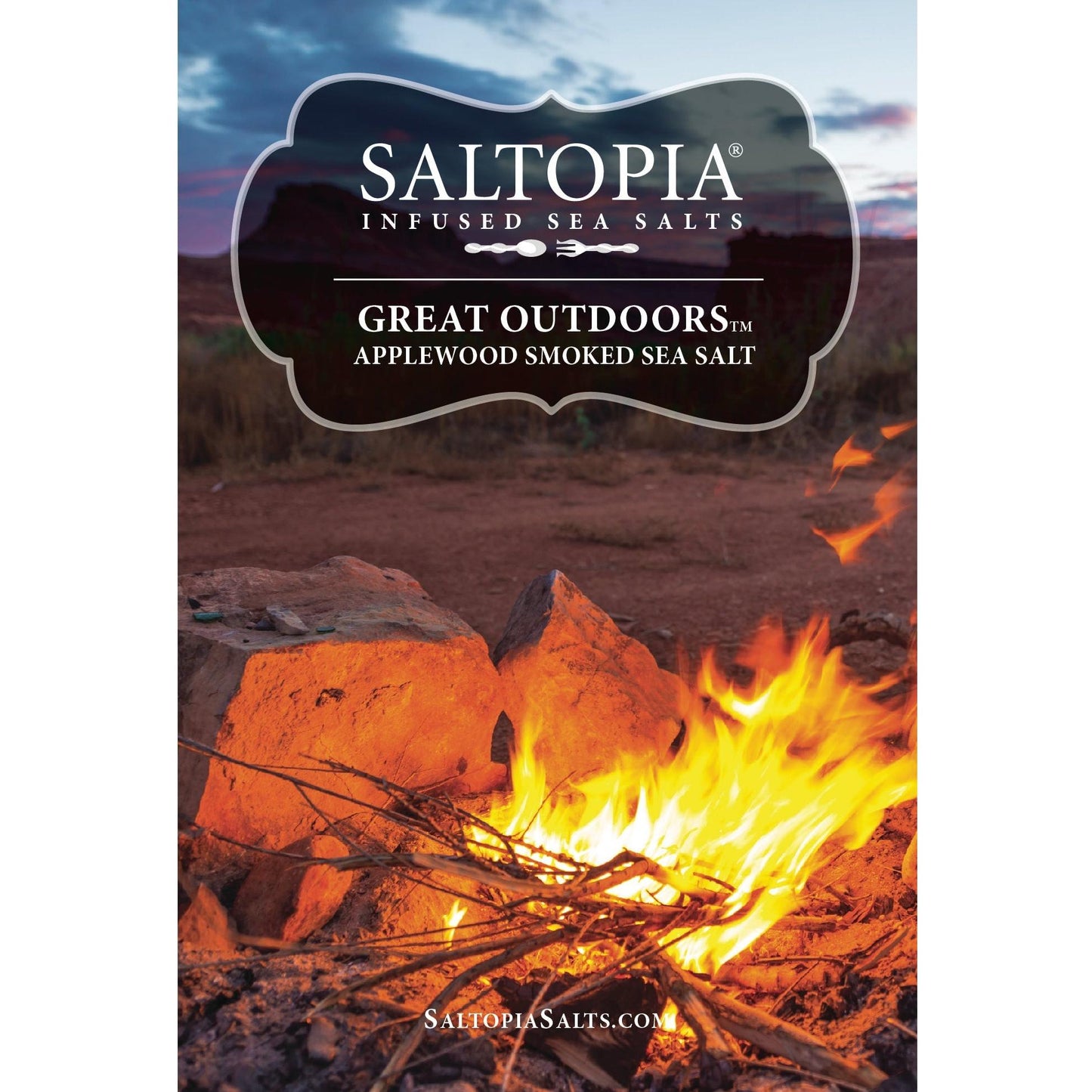Applewood Smoked Salt: GREAT OUTDOORS