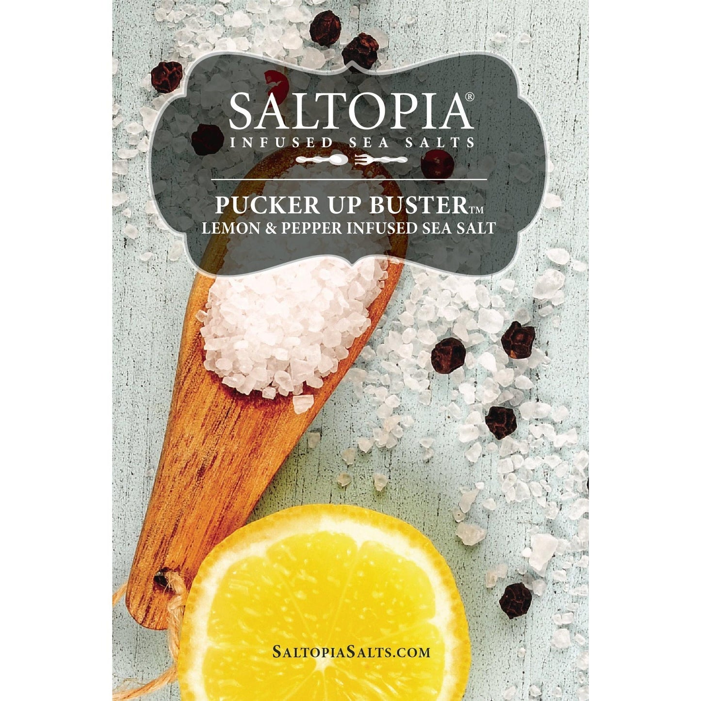 Lemon Pepper Salt: PUCKER UP BUSTER